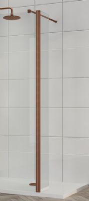 TAILORED T18 300mm BRUSHED BRONZE RETURN FLIPPER PANEL, 7130